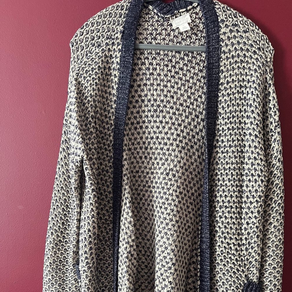 Caslon: Open front Cardigan: Size M